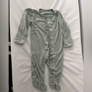 Magnetic Me Modal Green Ruffle Footie